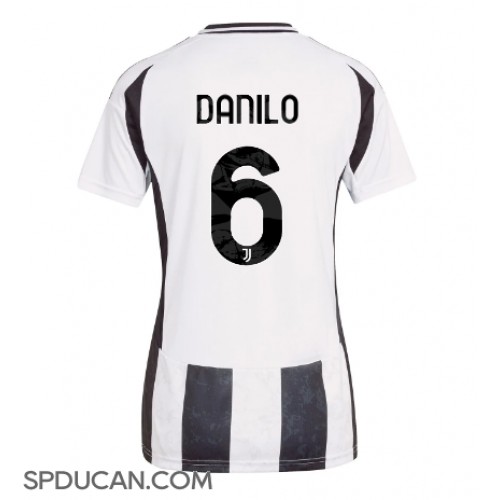 Zenski Nogometni Dres Juventus Danilo Luiz #6 Domaci 2024-25 Kratak Rukav